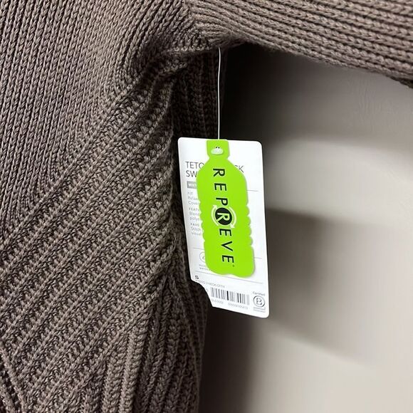 Athleta Repreve Teton V-neck Relaxed Sweater- Small - Picture 8 of 16